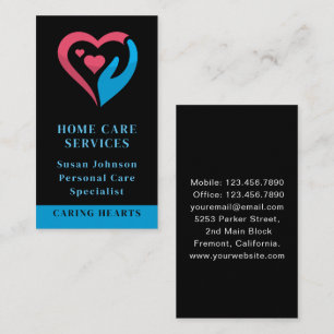  Home Medical healthcare caregiver Nurse  Business Card