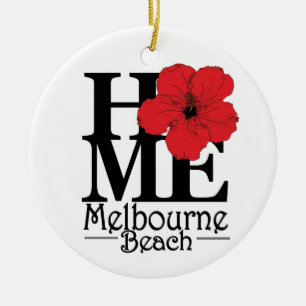 HOME Melbourne Beach Ceramic Tree Decoration