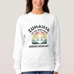 Home Moin Lighthouse Seagull North Sea Sweatshirt