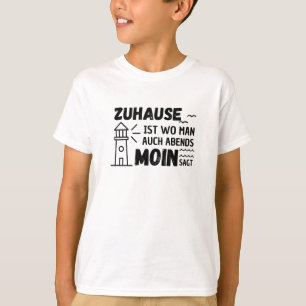 Home Moin North North Sea Sea Water Seagull T-Shirt