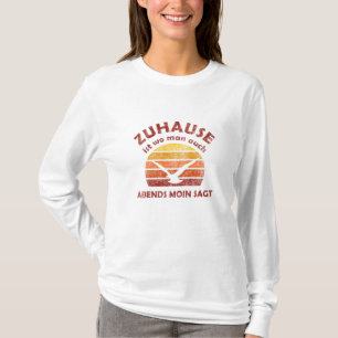 Home Moin Seagull Sunset North Sea Sea T-Shirt
