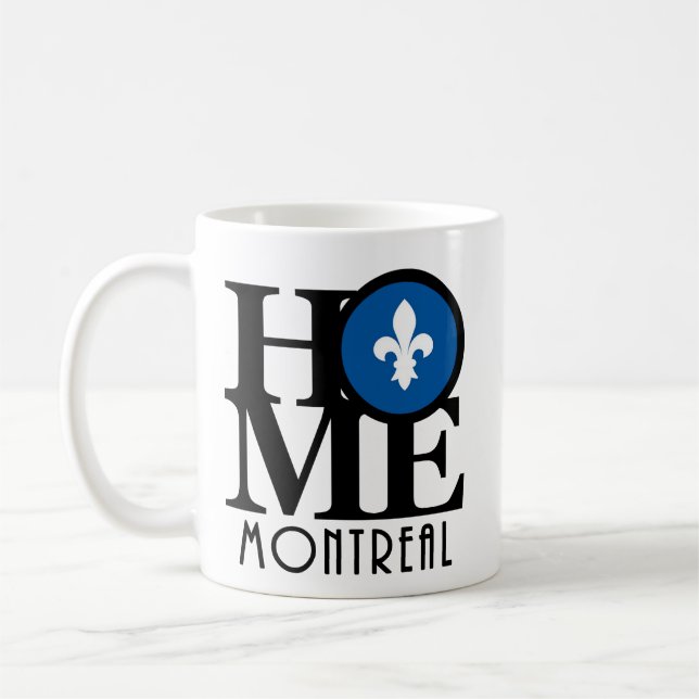 HOME Montreal Quebec 15oz Coffee Mug (Left)