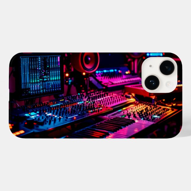 Home Music Studio Case-Mate iPhone Case (Back (Horizontal))