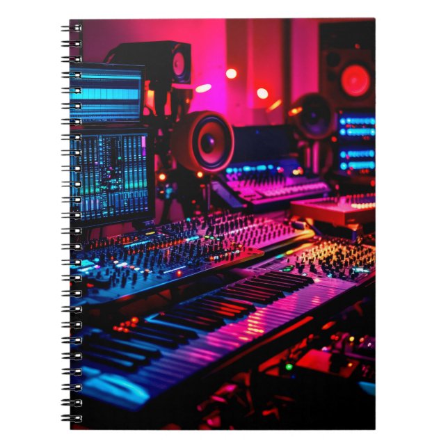 Home Music Studio Notebook (Front)
