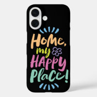 HOME my Happy Place!  Cosy Home Body - Neon