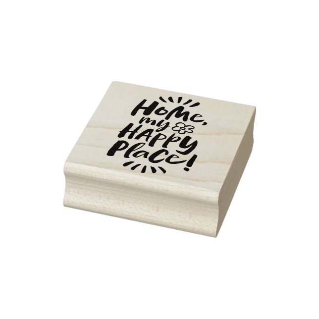 HOME my Happy Place!  Cosy Homebody - Homebody Rubber Stamp (Stamp)