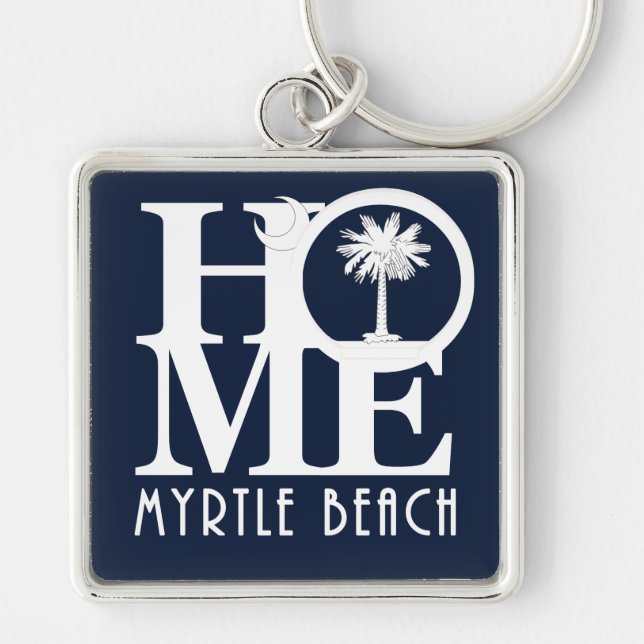 HOME Myrtle Beach Key Ring (Front)