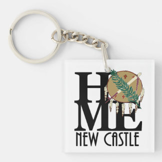 HOME New Castle Oklahoma Key Ring