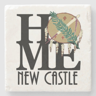 HOME New Castle Oklahoma Stone Coaster