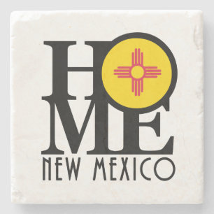 HOME new Mexico Stone Coaster