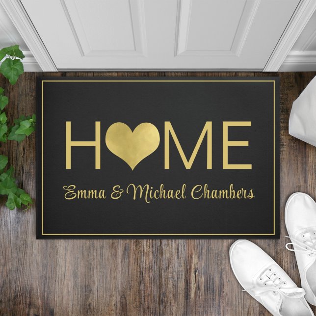 Home Newlyweds Name Married Couple Doormat (Creator Uploaded)