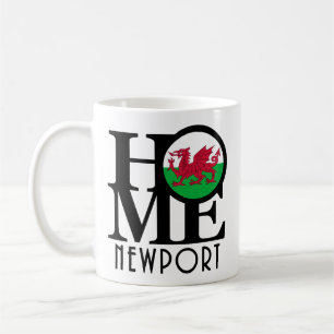 HOME Newport Wales 11oz Coffee Mug