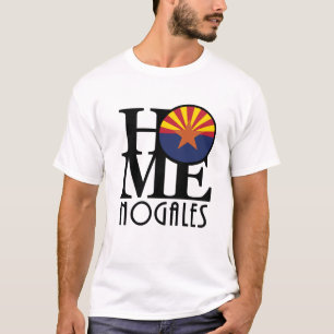 HOME Nogales Arizona (front print) T-Shirt