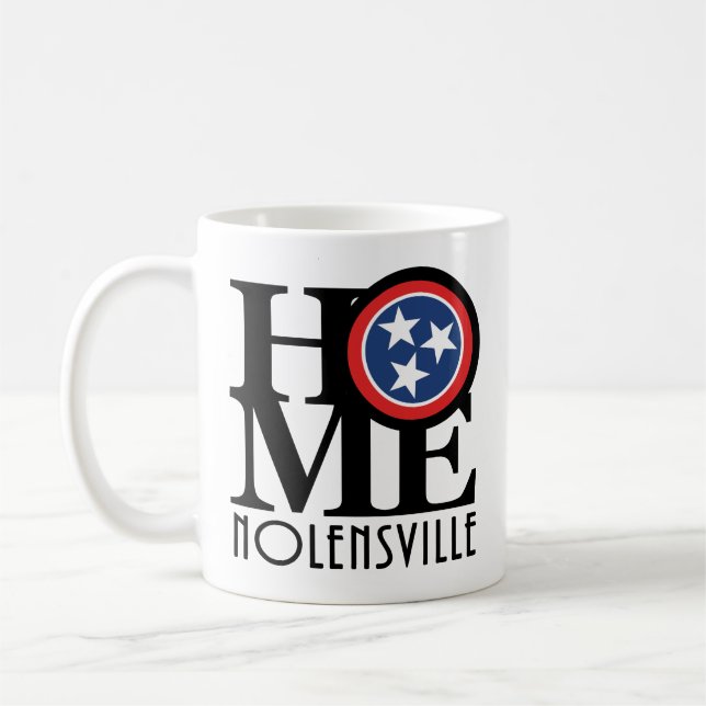 HOME Nolensville TN 11oz Coffee Mug (Left)