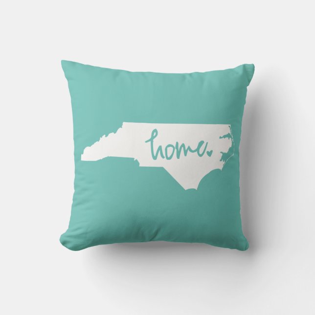 Home North Carolina Custom Colour Cushion (Front)