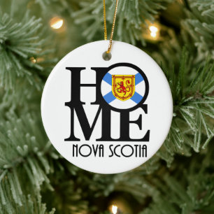 HOME Nova Scotia Ceramic Tree Decoration