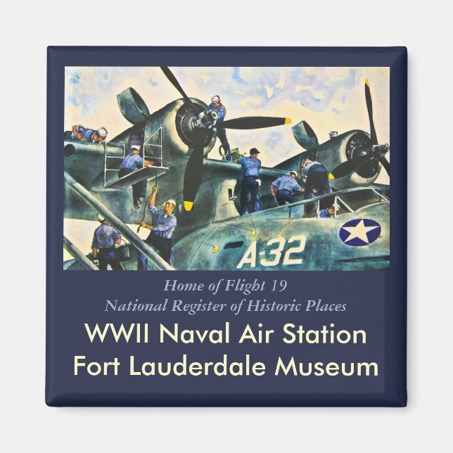 Home of Flight 19 Magnet (Front)