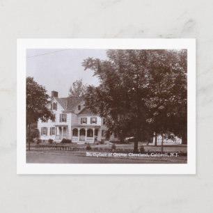 Home of Grover Cleveland, Caldwell, NJ Vintage Postcard