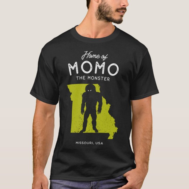 \Home of Momo The Monster - Missouri, USA T-Shirt (Front)