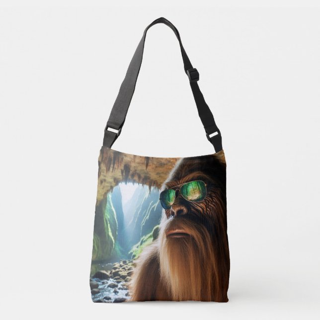 Home of Sasquatch Crossbody Bag (Front)