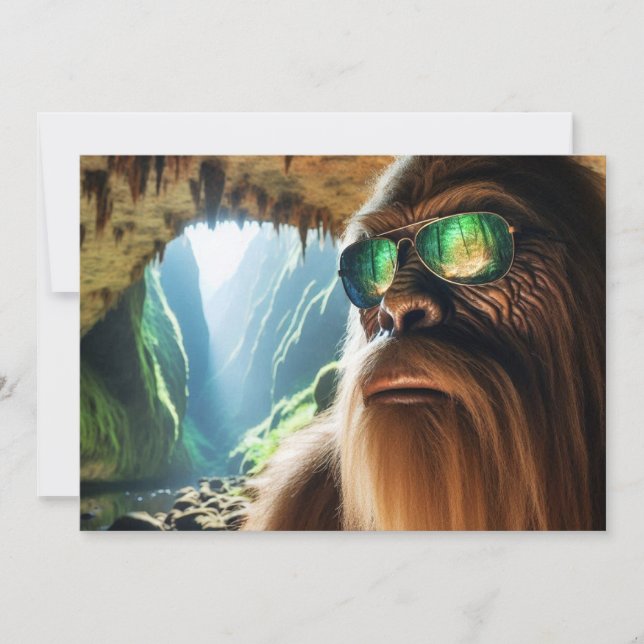 Home of Sasquatch Holiday Card (Front)