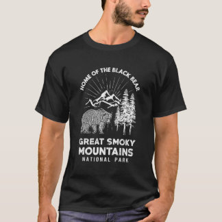 Home Of The Black Bear Great Smoky Mountains Natio T-Shirt
