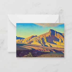 Home of the Desert Rat by Maynard Dixon Card