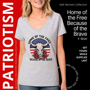 Home of the Free Because of the Brave T-Shirt