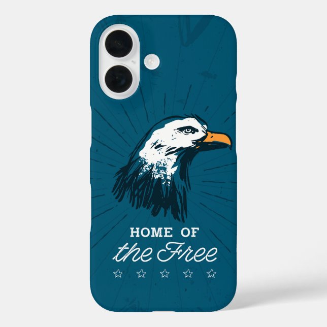 Home of the Free Case-Mate iPhone Case (Back)