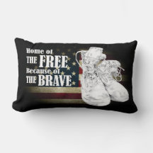 Home of the Free Pillow
