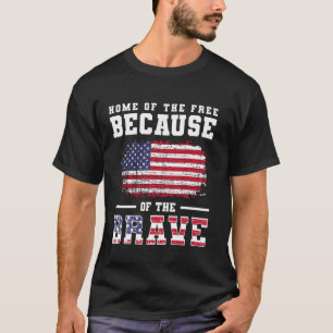 Home Of The Free USA America T-Shirt