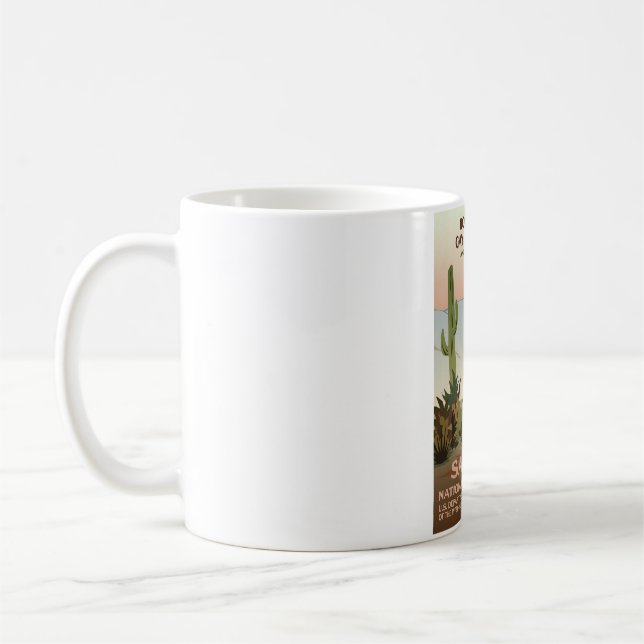 Home of the Gay Desperado - Saguaro National Park Coffee Mug (Left)
