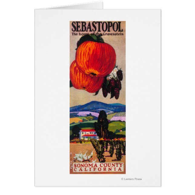 Home of the Gravenstein Poster (Front)