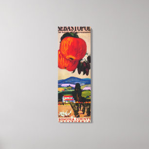 Home of the Gravenstein Poster 2 Canvas Print