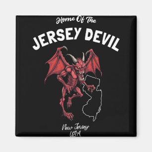 Home Of The Jersey Devil New Jersey Usa Cryptid  Magnet
