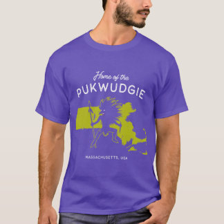 Home of the Pukwudgie Massachusetts USA T-Shirt