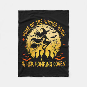 Home Of The Wicked & Honking Conven Goose Witc Fleece Blanket