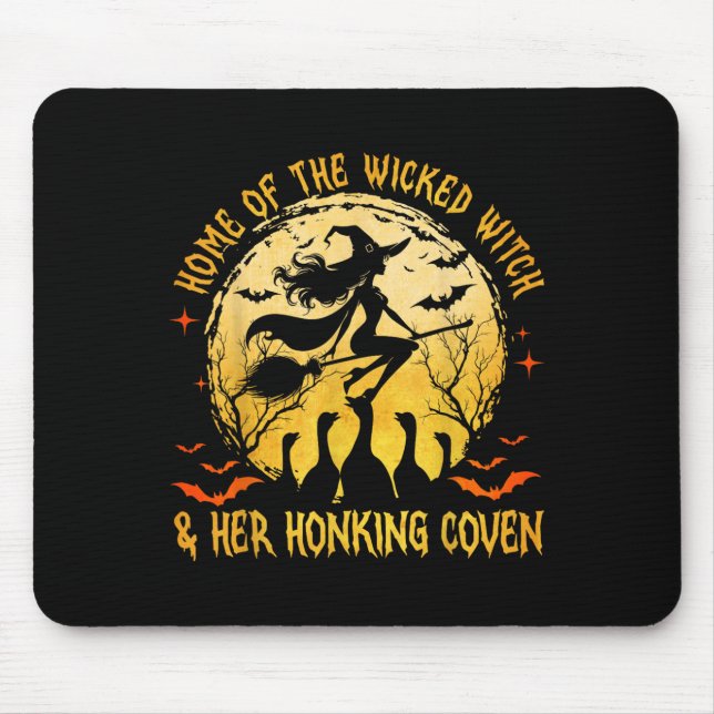 Home Of The Wicked &amp; Honking Conven Goose Witc Mouse Mat (Front)