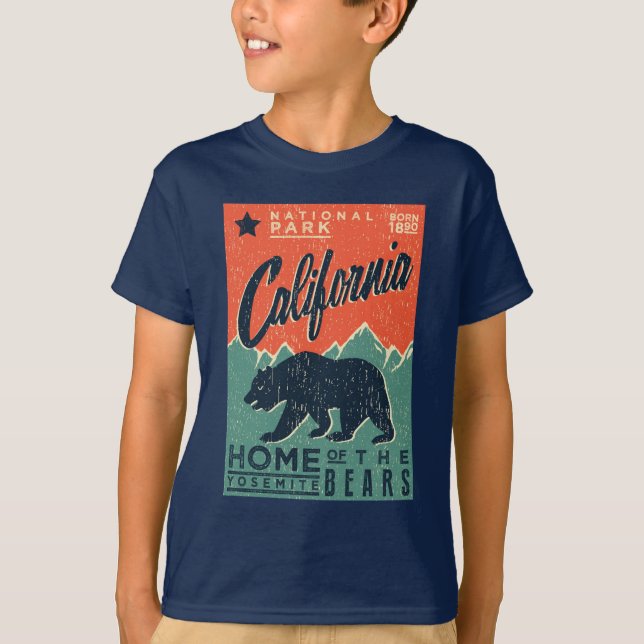 Home of the Yosemite Bears | California T-Shirt (Front)