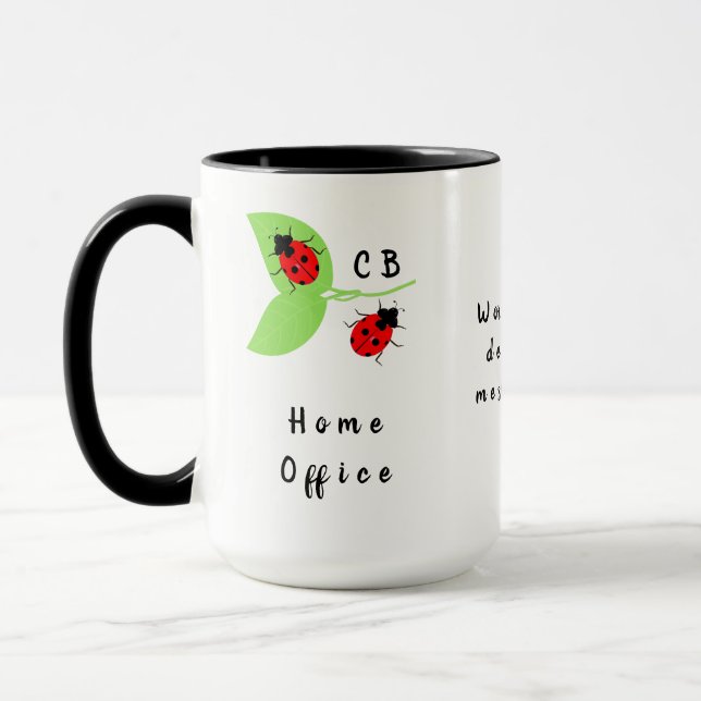 Home Office Cute Coffee Combo Mug (Left)