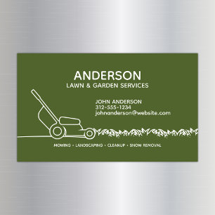 Home & Office Pro Cleaning Magnetic Business Card