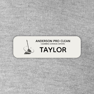 Home & Office Pro Cleaning  Name Tag