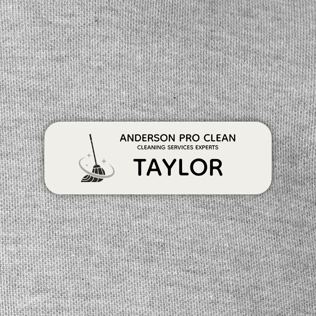 Home & Office Pro Cleaning  Name Tag (Creator Uploaded)