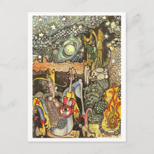 Home on the Range Postcard