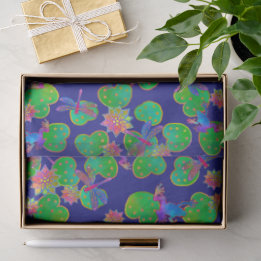 Home on the Water Midnight Tissue Paper