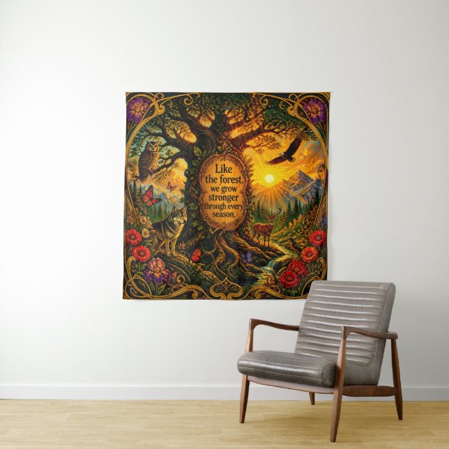 Home or Dorm /Office Unique Art -  Tapestry (In Situ)
