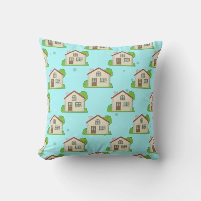 Home Pattern Cushion (Front)