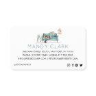 Home Pet Sitting Watercolor Cosy Home Green Couch 