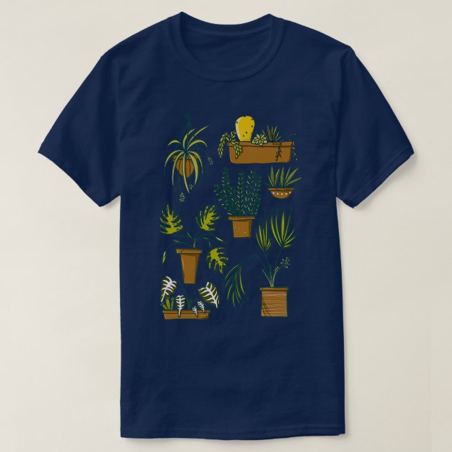 home plants set T-Shirt (Design Front)