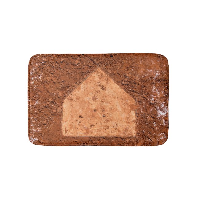 Home plate bath mat (Front)